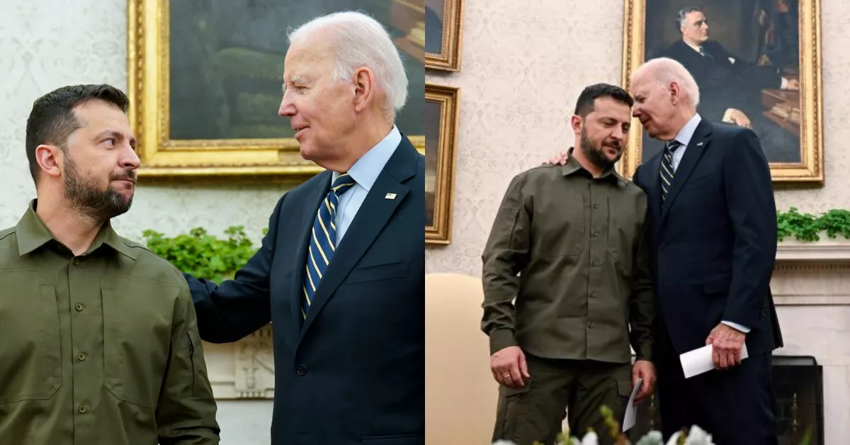 Zelensky Biden meeting